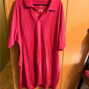 Red Polo Shirt St. John’s Bay Men’s big & tall 3xlt